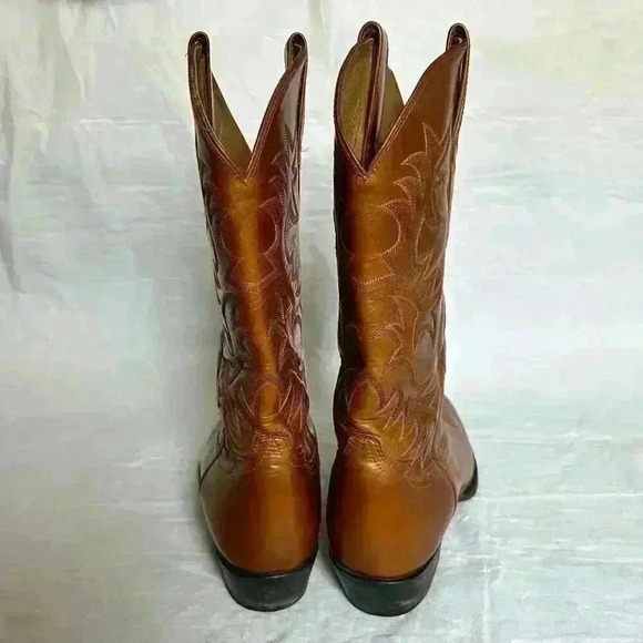 Ariat 34740 Heritage R Toe Western Leather Work Cowboy Mens Soft Toe Boot 8.5 EE - Picture 4 of 10